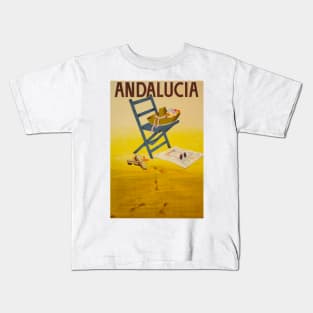 Andalucia Spain - Vintage Travel Kids T-Shirt